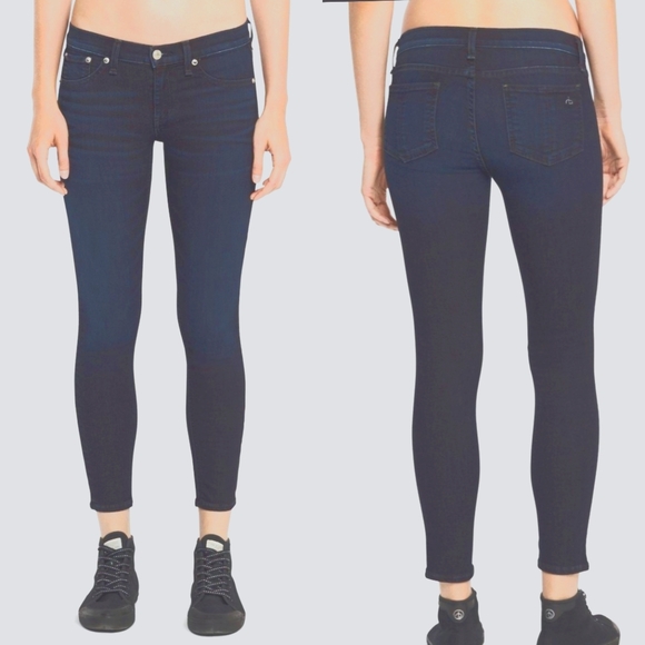 Rag & bones Capri indingo denim midrise Jeans - Picture 3 of 13